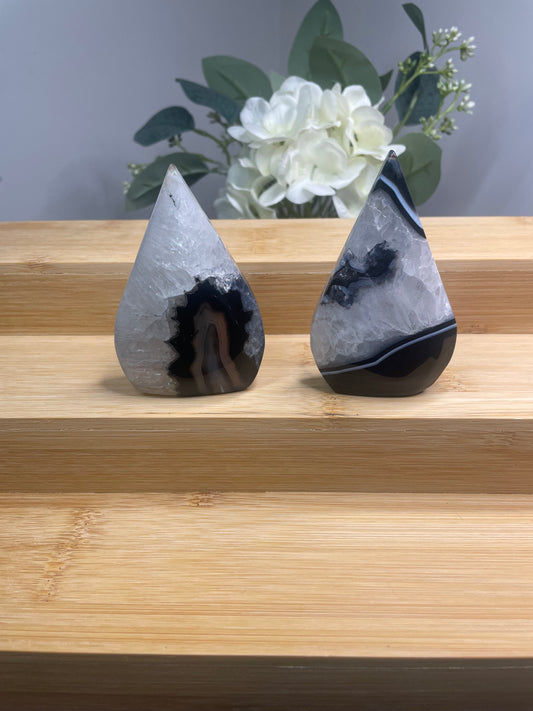 Black Agate Arch Freeform