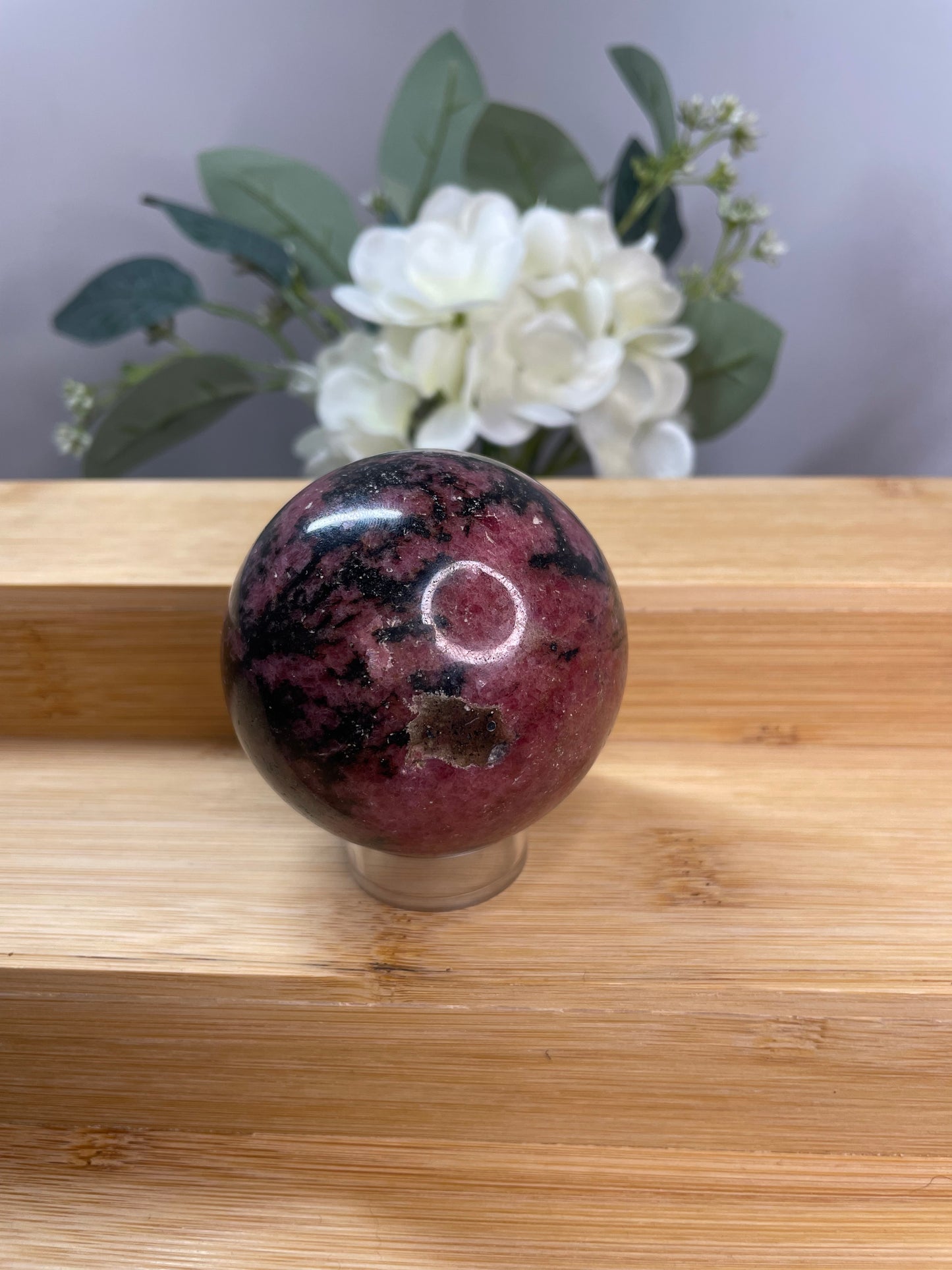 Rhodonite Sphere