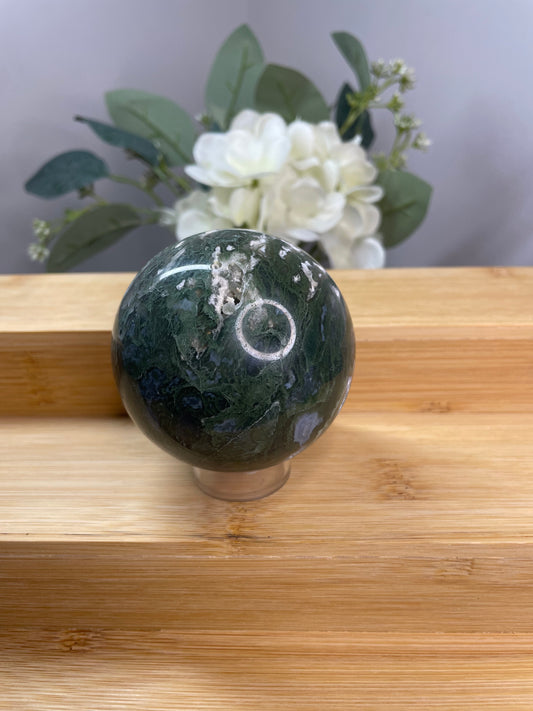 Moss Agate Sphere