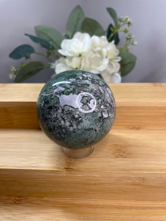 Moss Agate Sphere