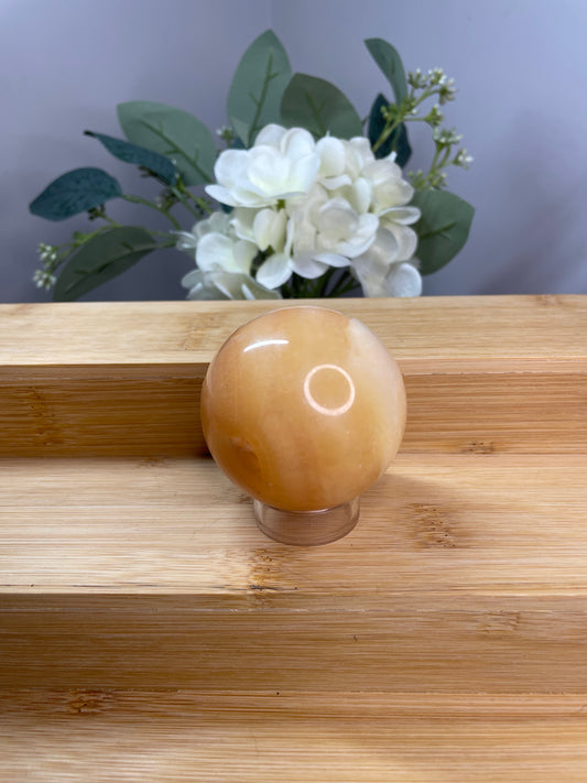 Yellow Calcite Sphere