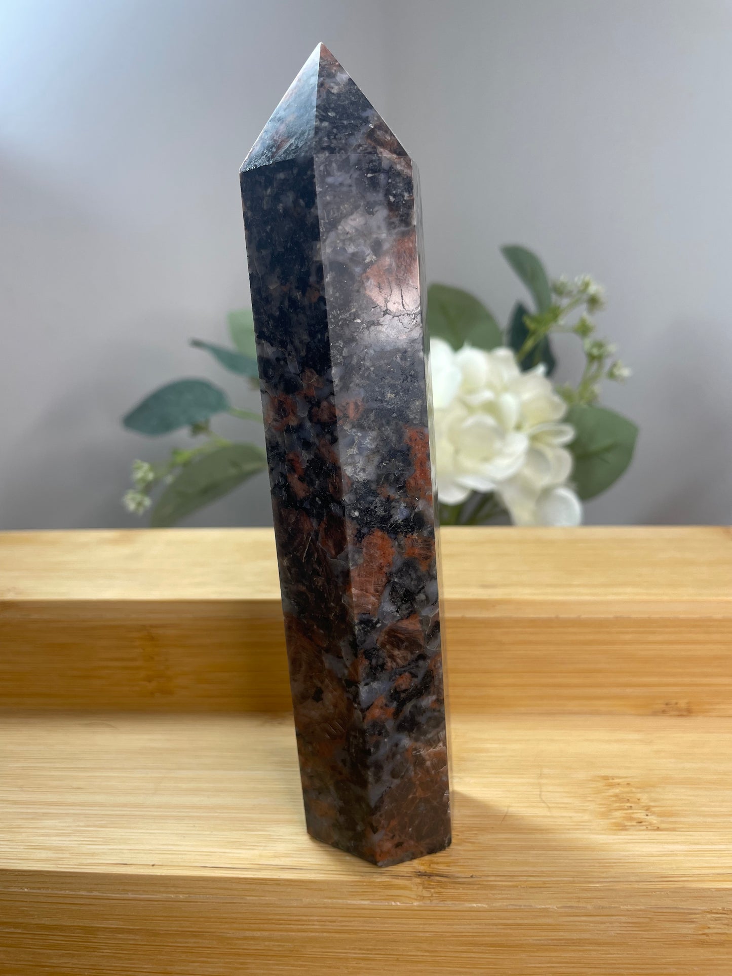 Red Feldspar Granite Tower