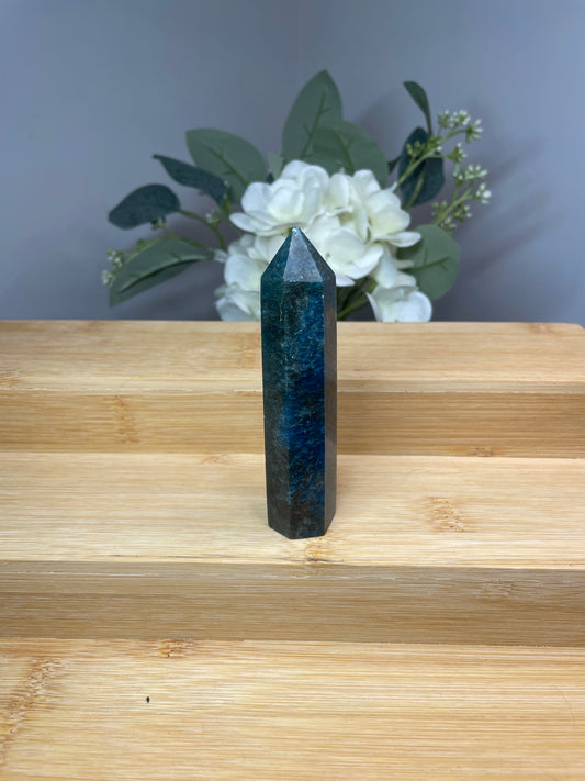 Blue Apatite Point
