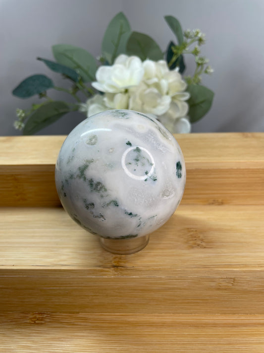 Moss Agate Sphere