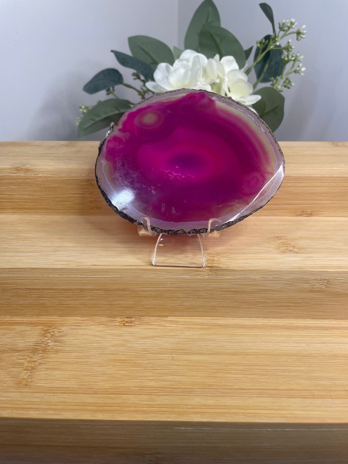 Dyed Agate Slice
