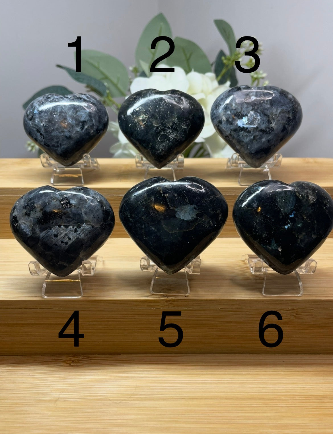 Larvikite Heart
