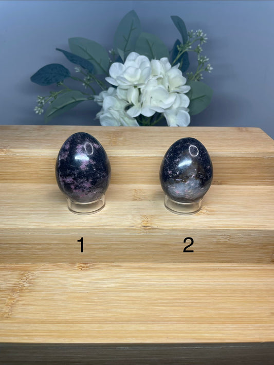 Pink Rhodonite Egg