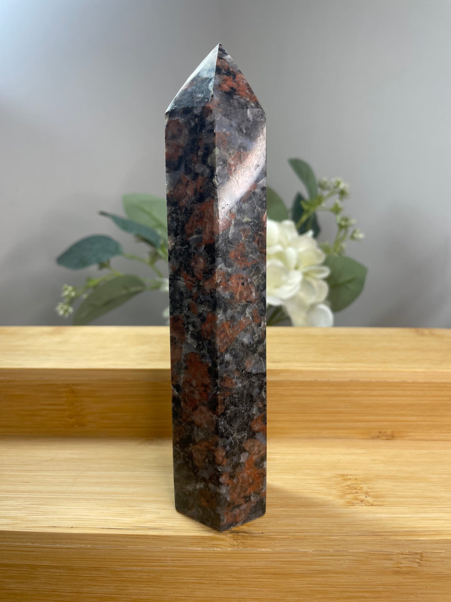 Red Feldspar Granite Tower