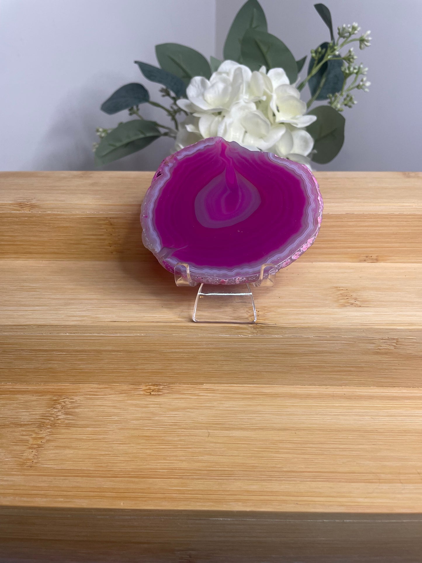 Dyed Agate Slice