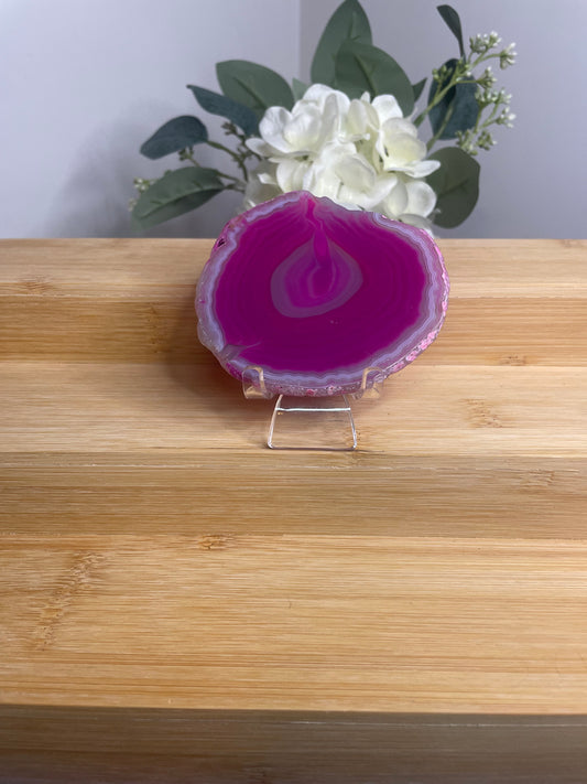 Dyed Agate Slice