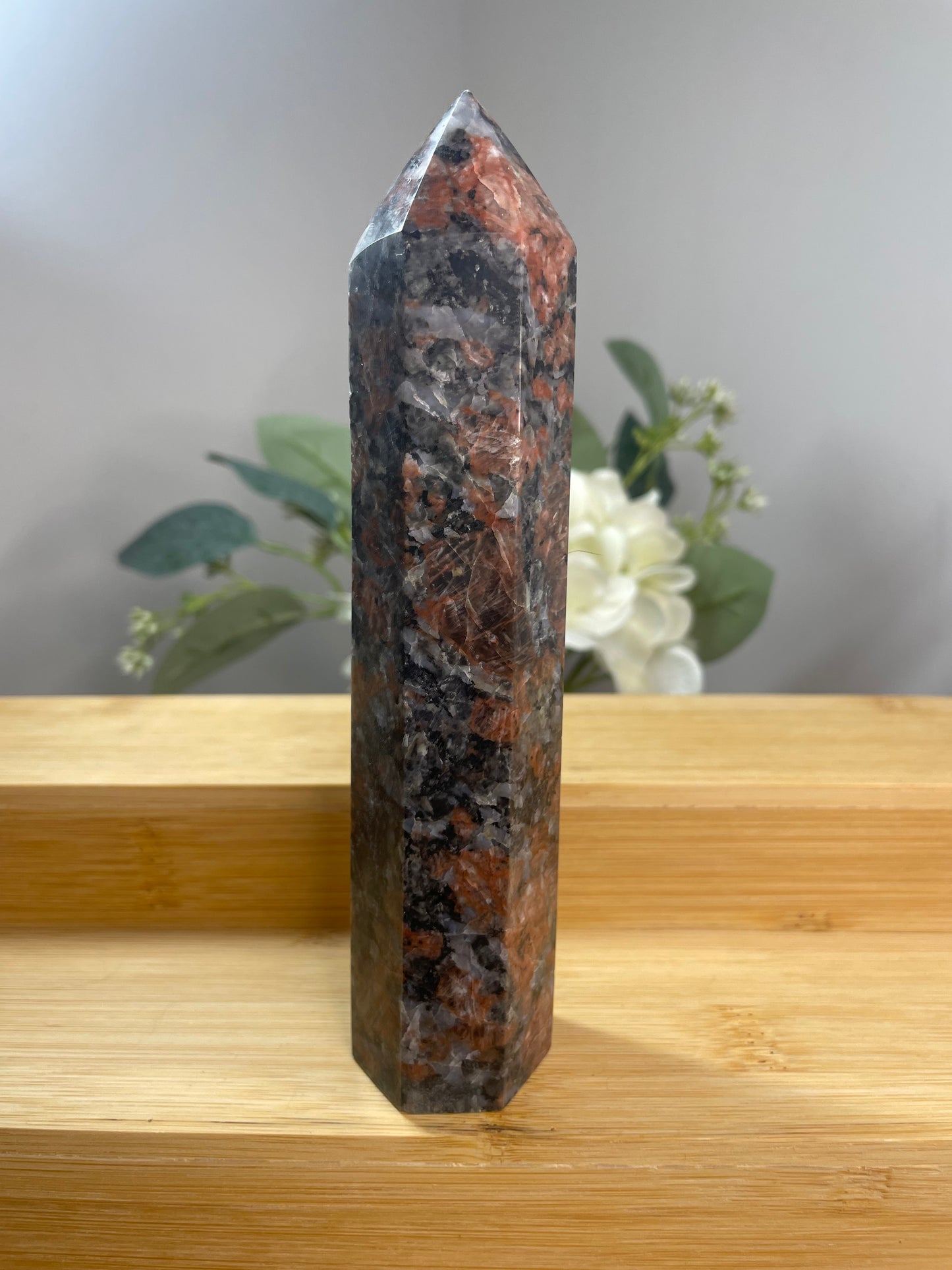 Red Feldspar Granite Tower