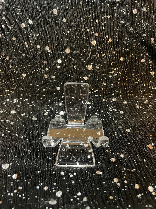 Large Plastic Heart or Moon Holder