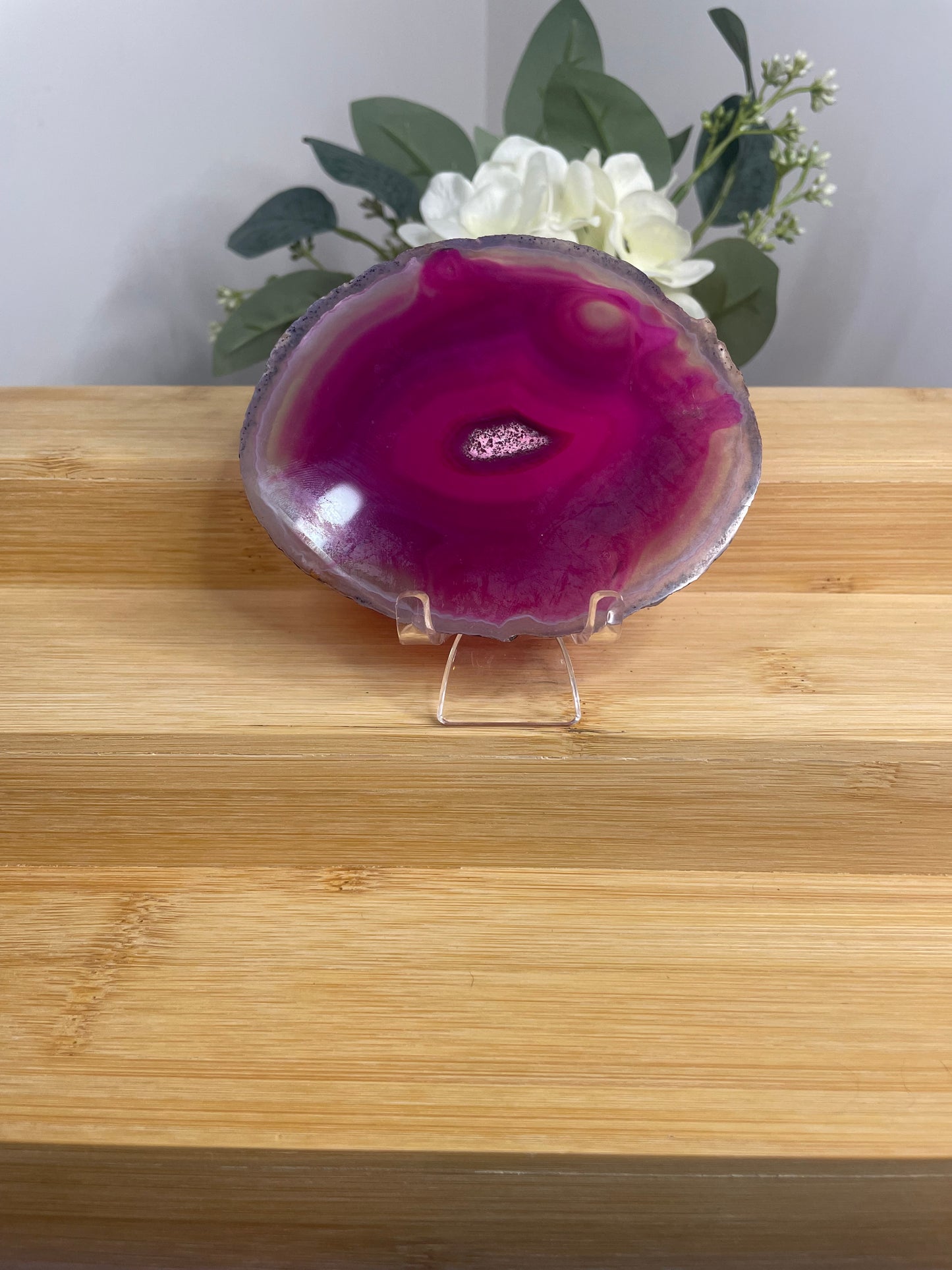 Dyed Agate Slice