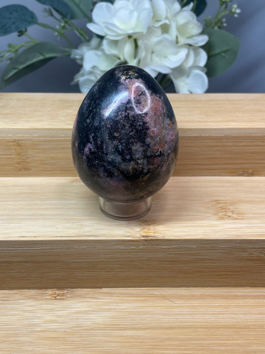 Pink Rhodonite Egg
