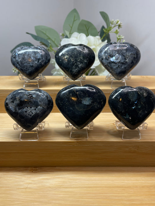 Larvikite Heart