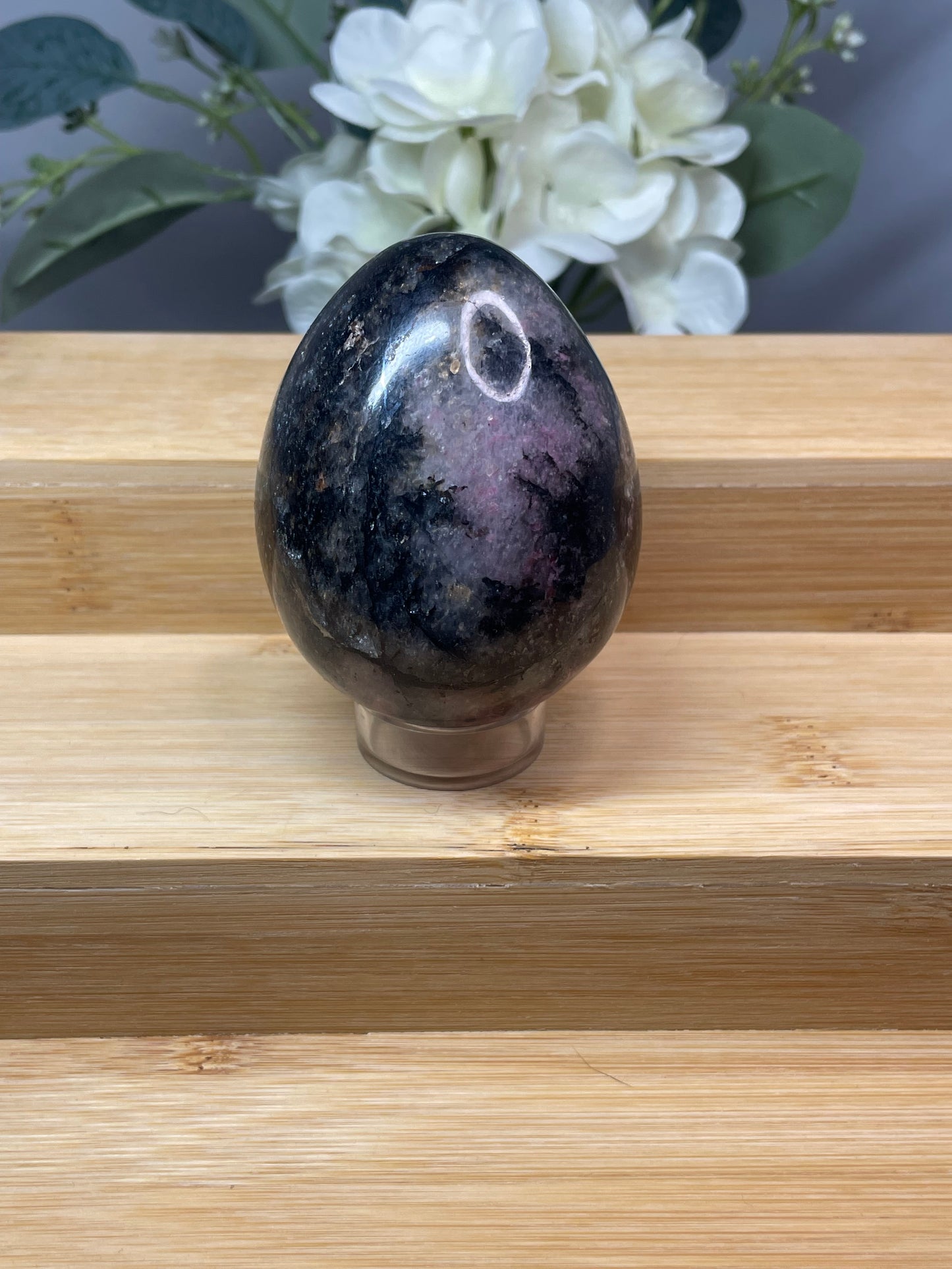 Pink Rhodonite Egg