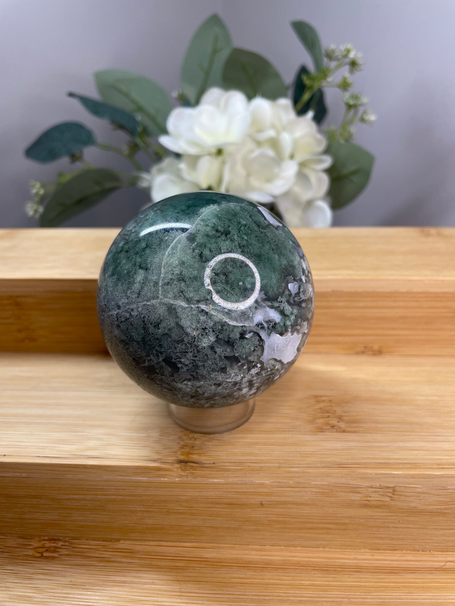 Moss Agate Sphere