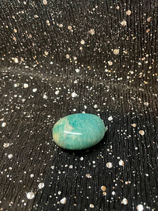 Amazonite Palm Stone