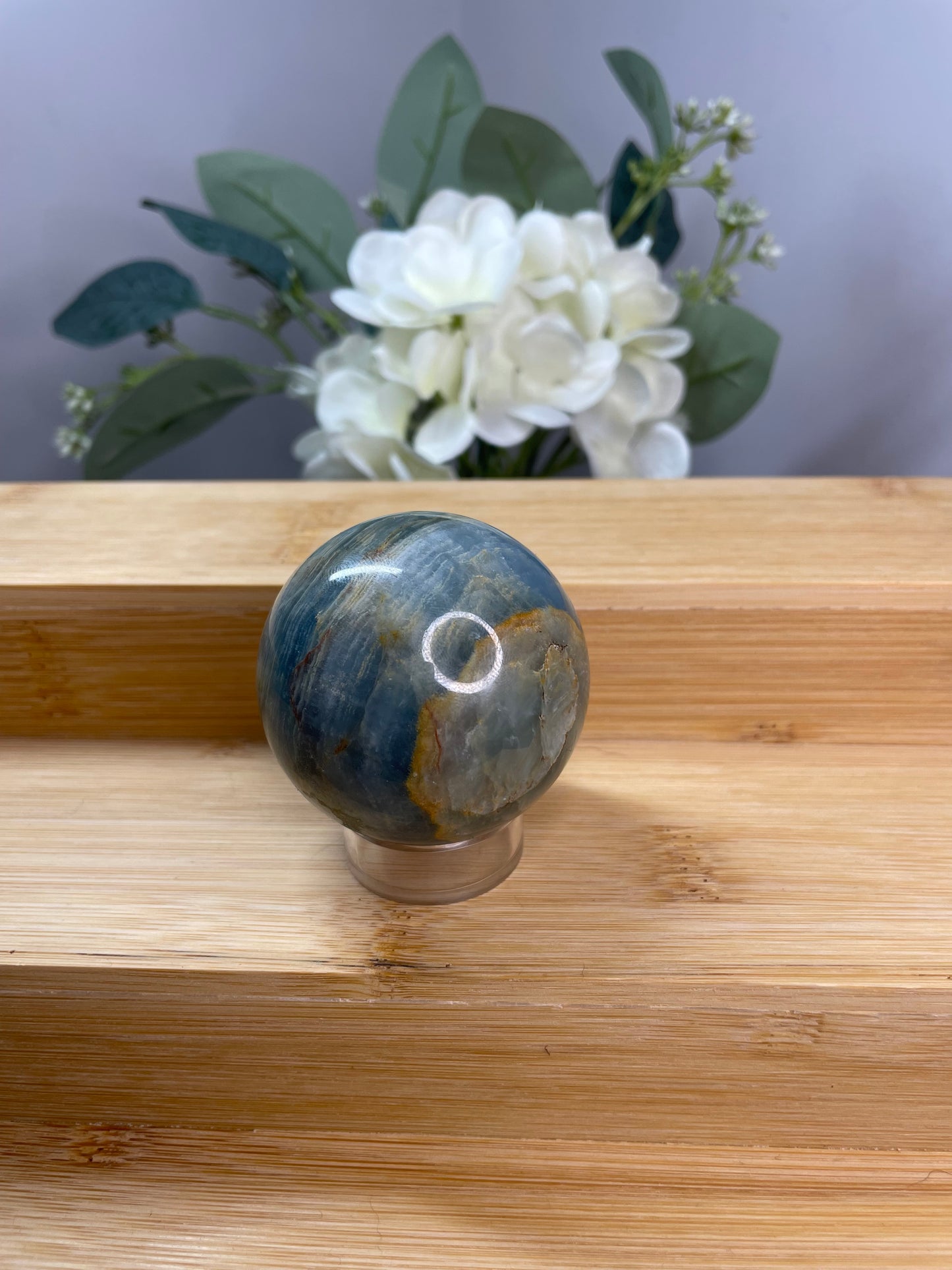 Blue Onyx Sphere