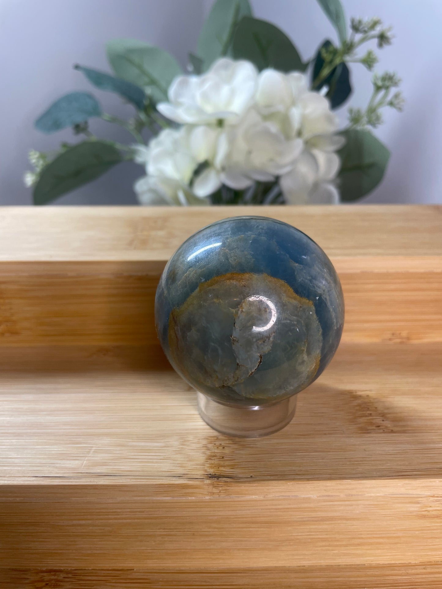 Blue Onyx Sphere