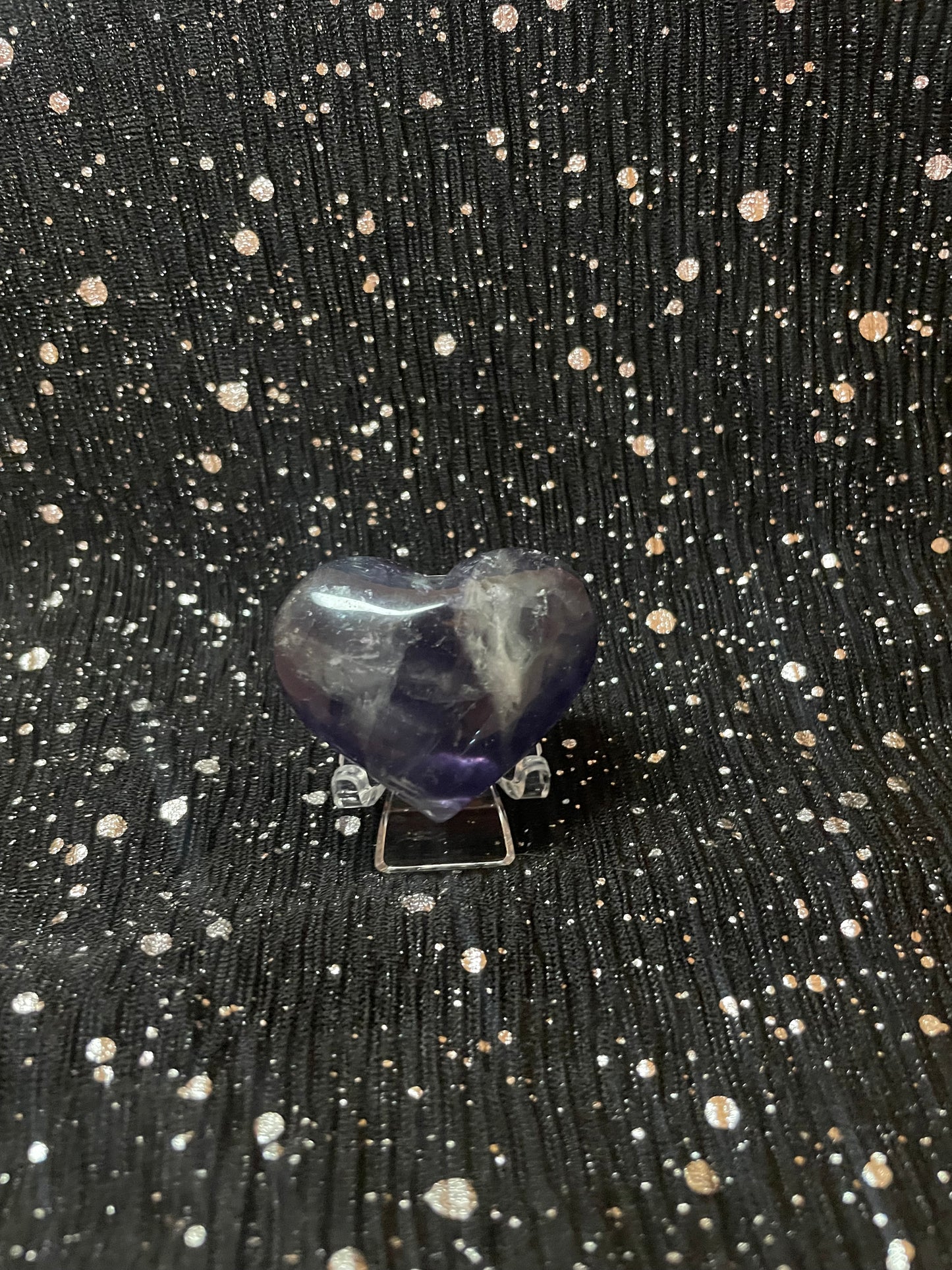Fluorite Heart