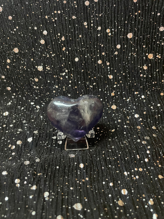 Fluorite Heart