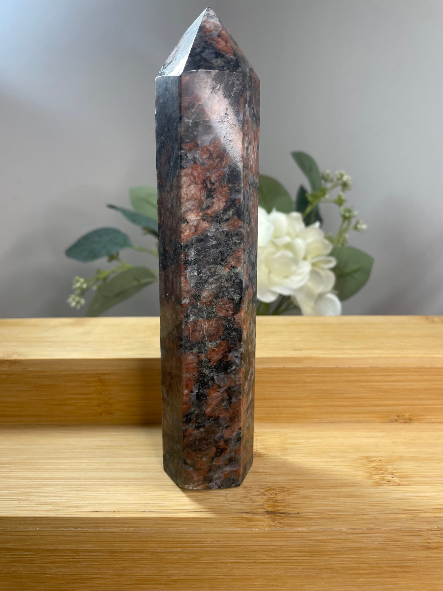 Red Feldspar Granite Tower