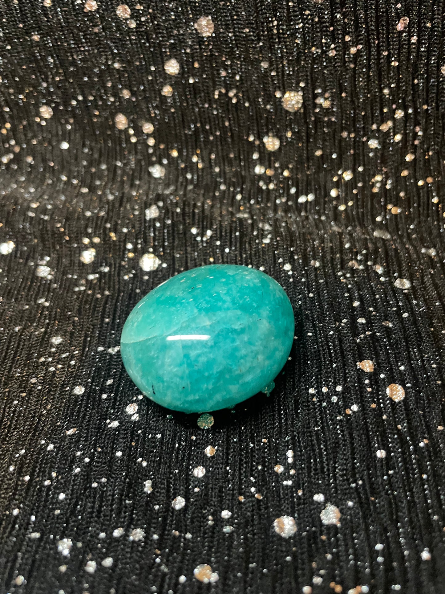 Amazonite Palm Stone