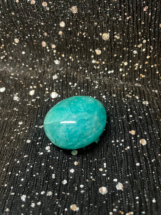 Amazonite Palm Stone