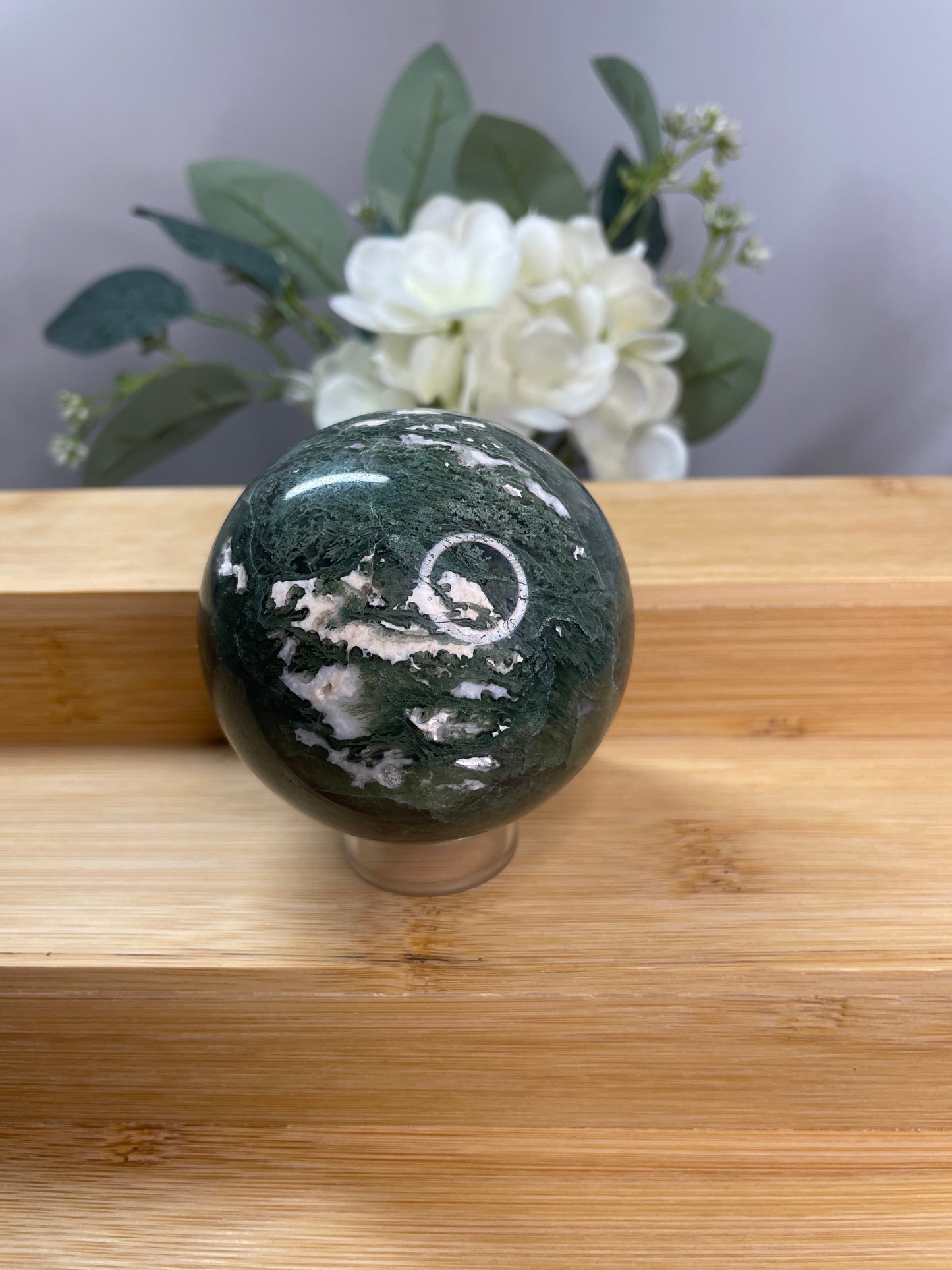 Moss Agate Sphere