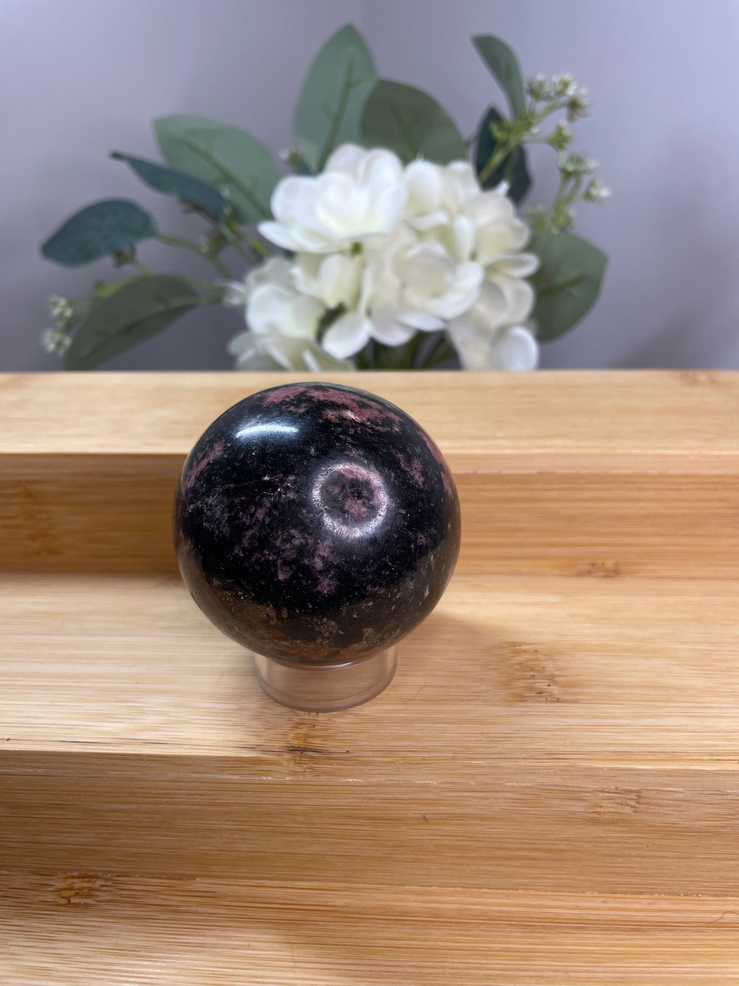 Rhodonite Sphere