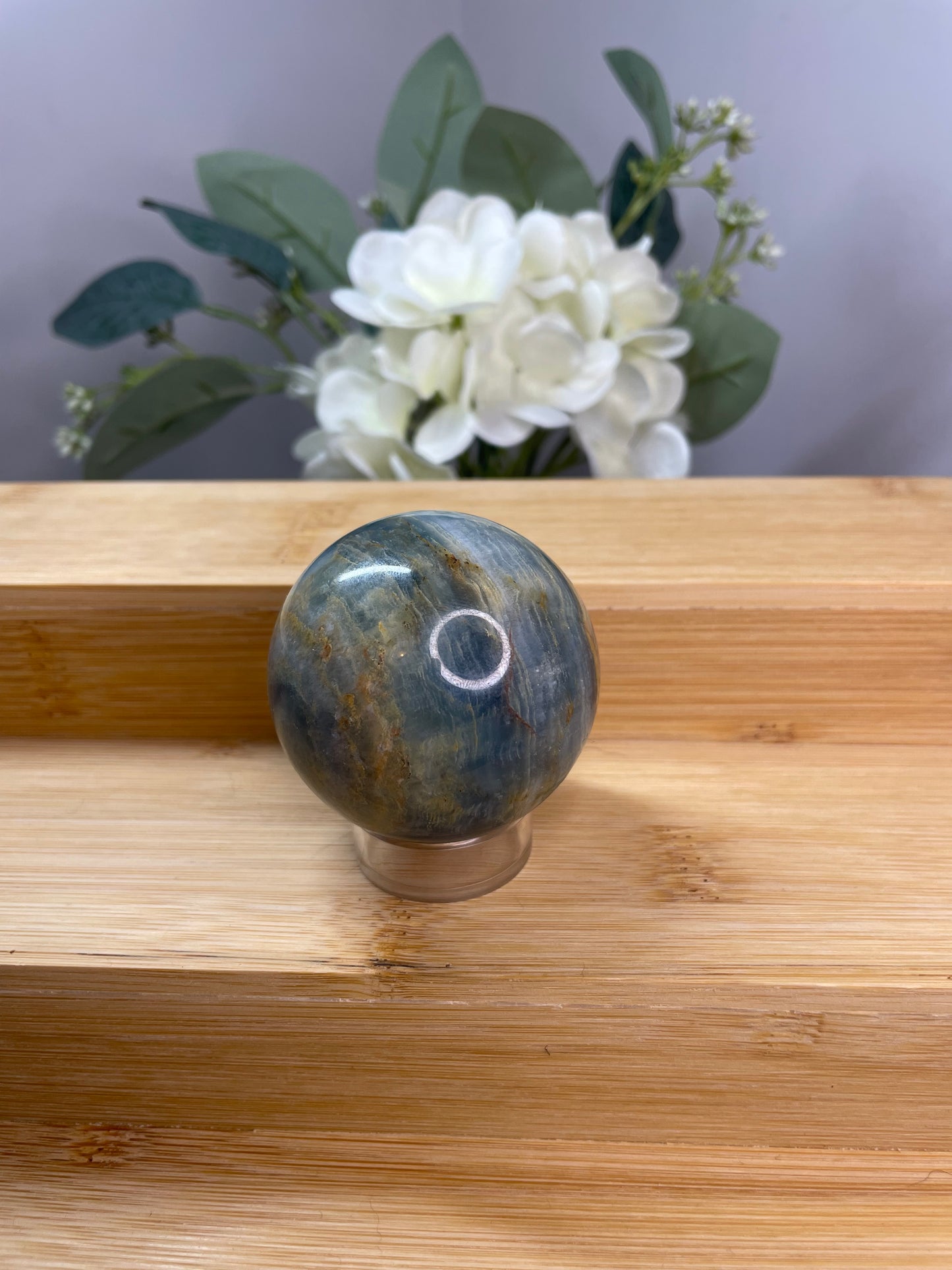 Blue Onyx Sphere