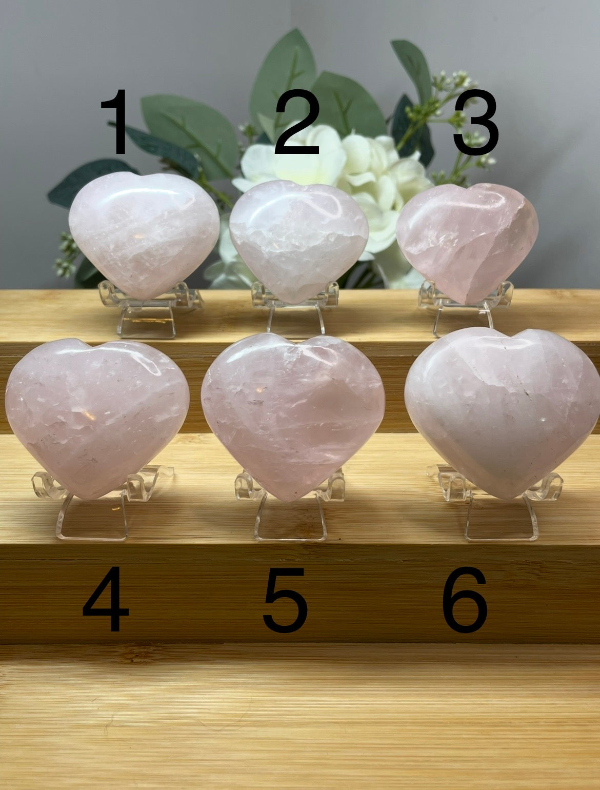 Rose Quartz Heart