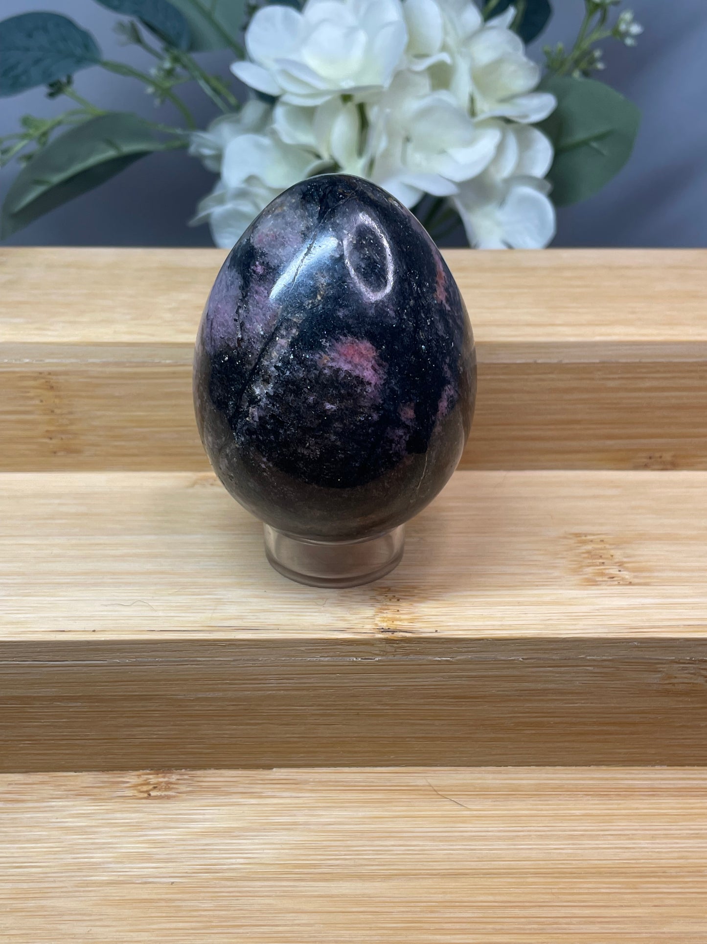 Pink Rhodonite Egg