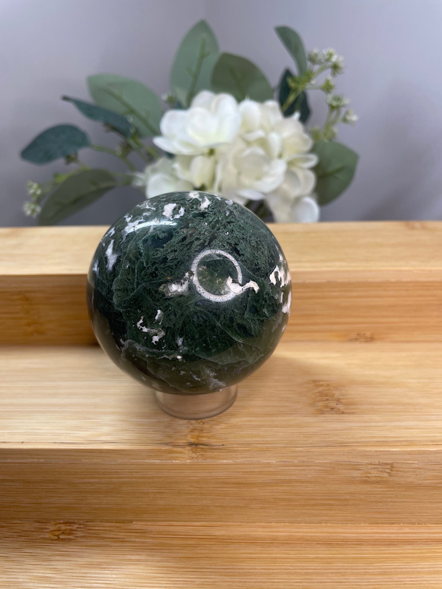 Moss Agate Sphere