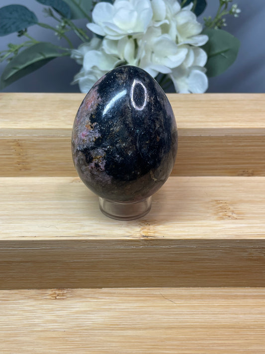 Pink Rhodonite Egg