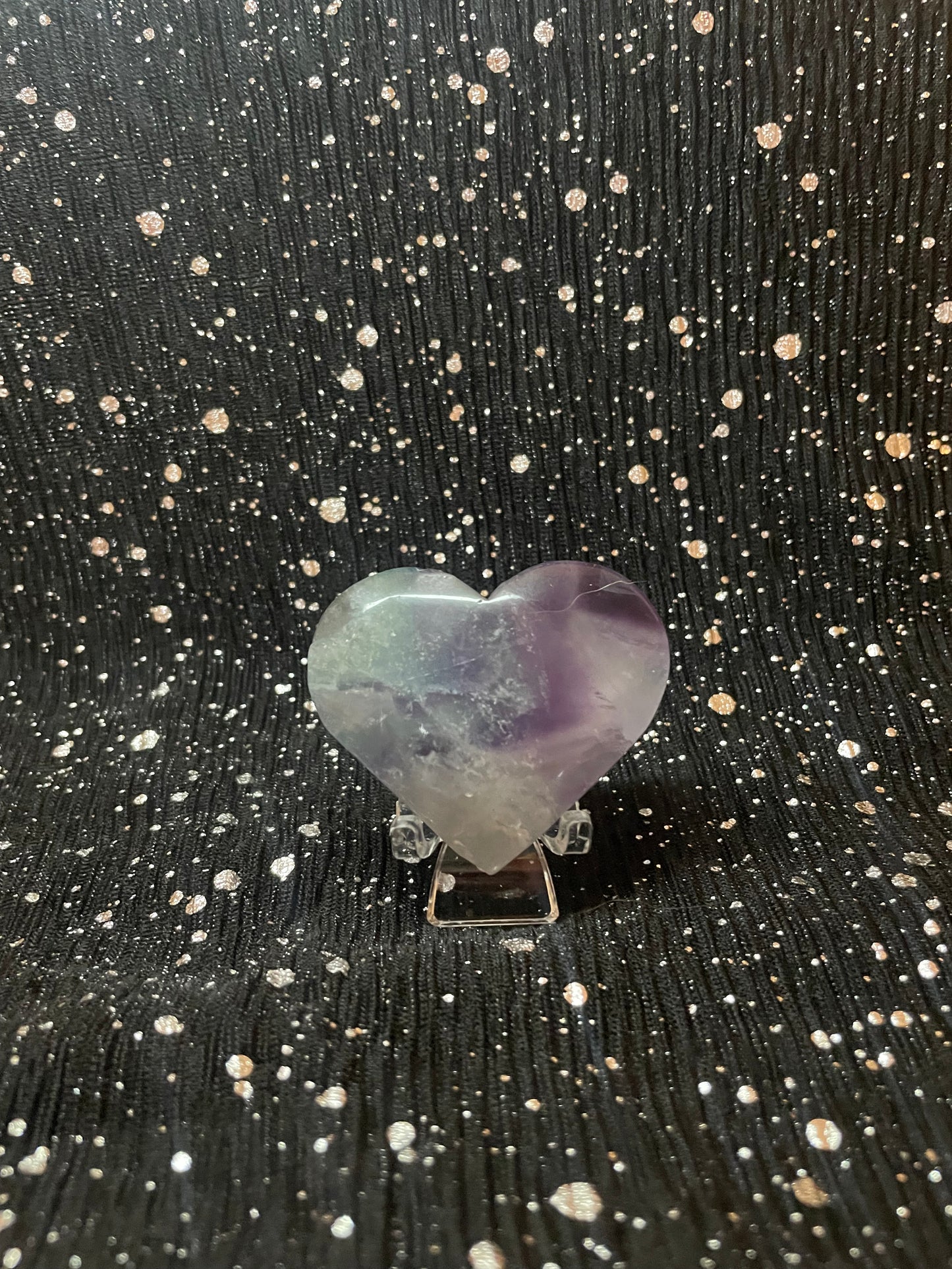 Fluorite Heart