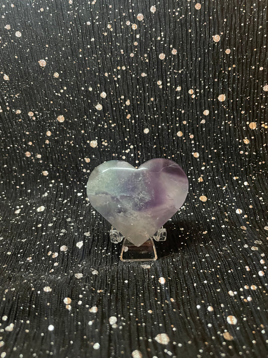 Fluorite Heart