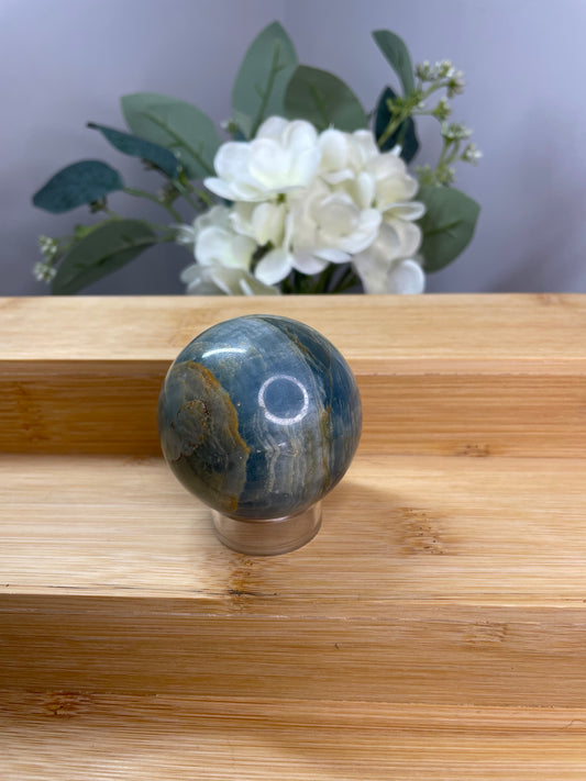 Blue Onyx Sphere