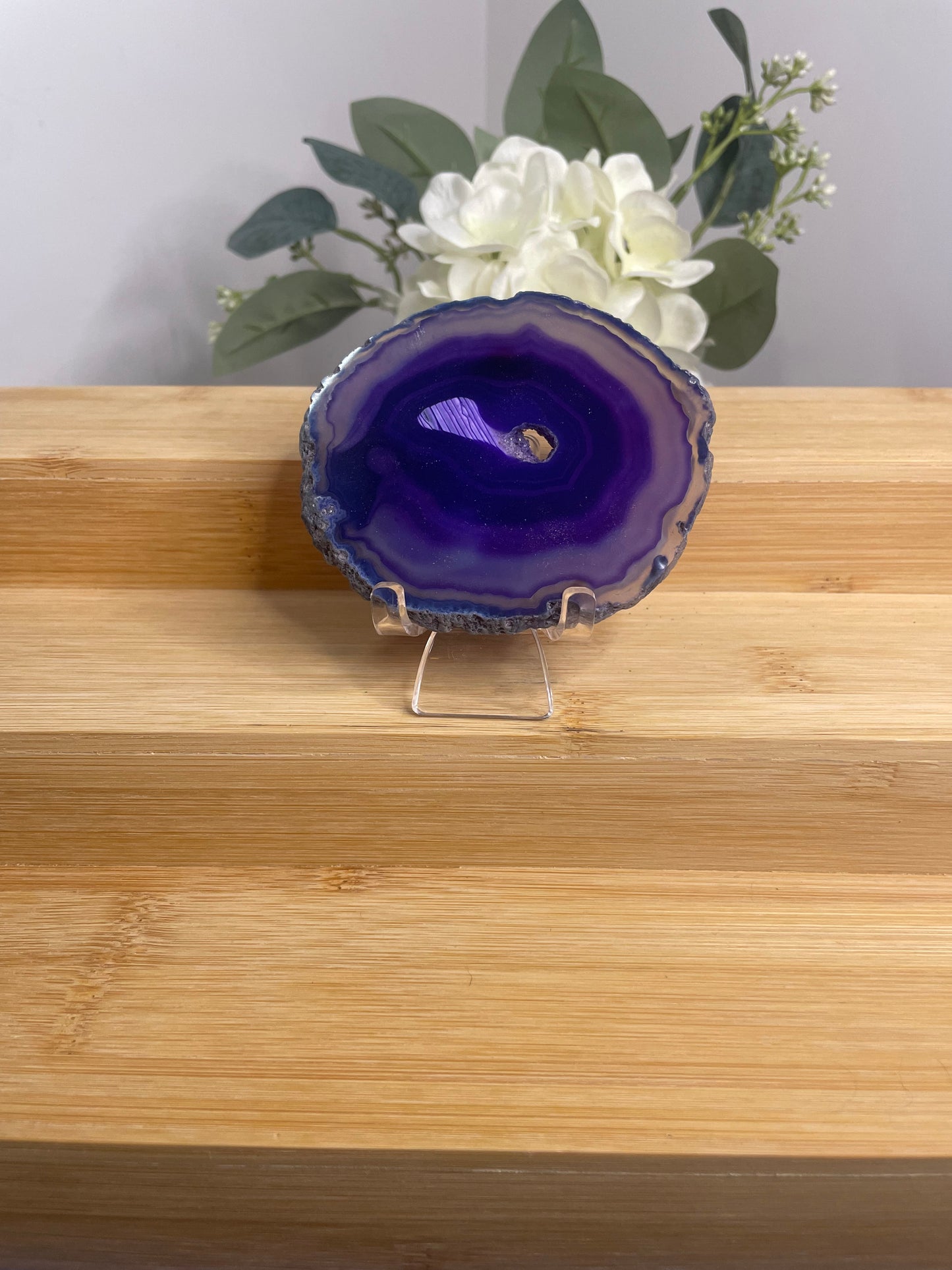 Dyed Agate Slice