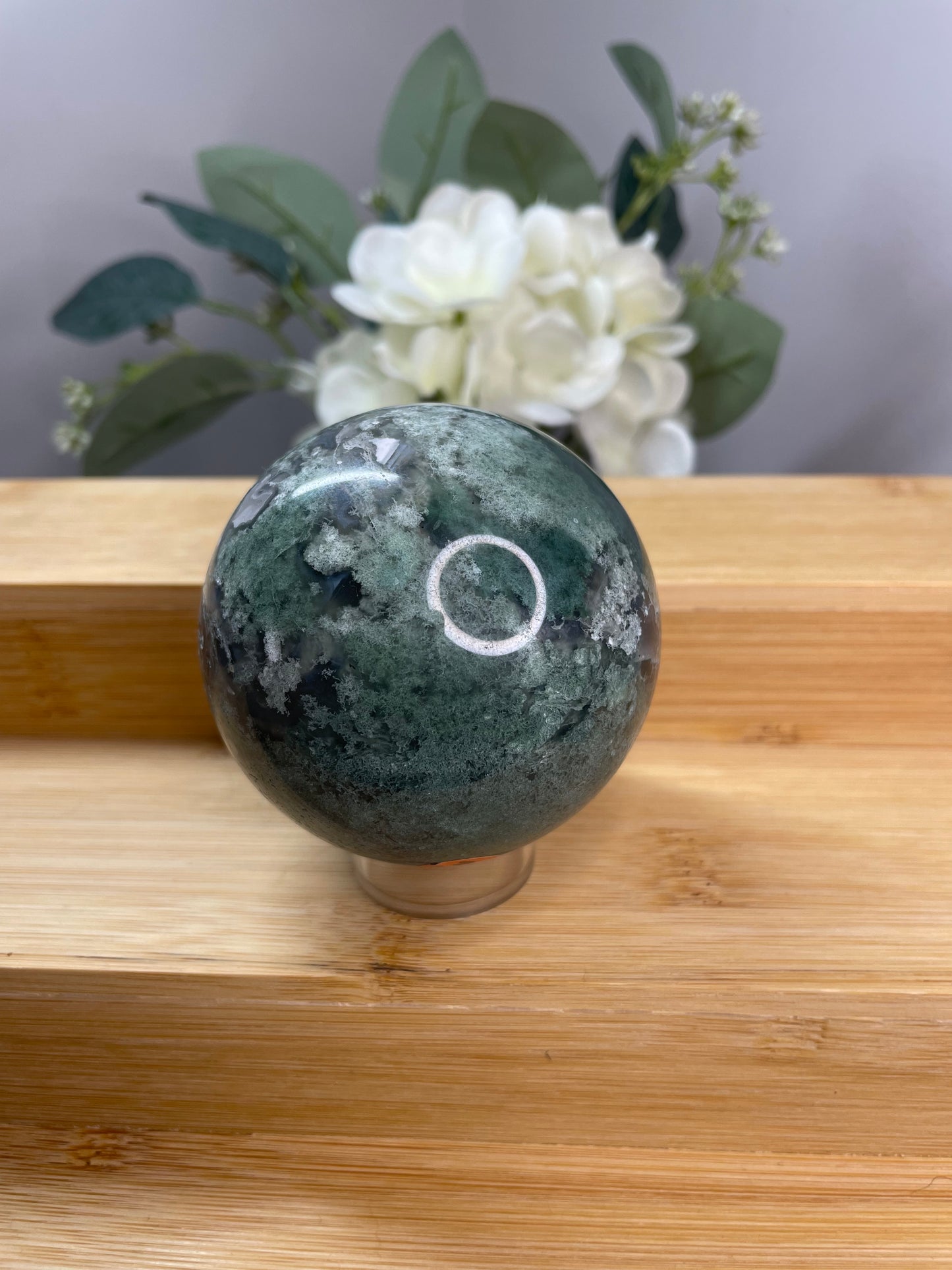 Moss Agate Sphere