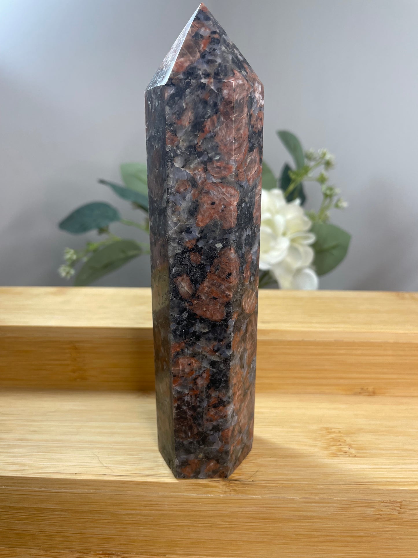 Red Feldspar Granite Tower
