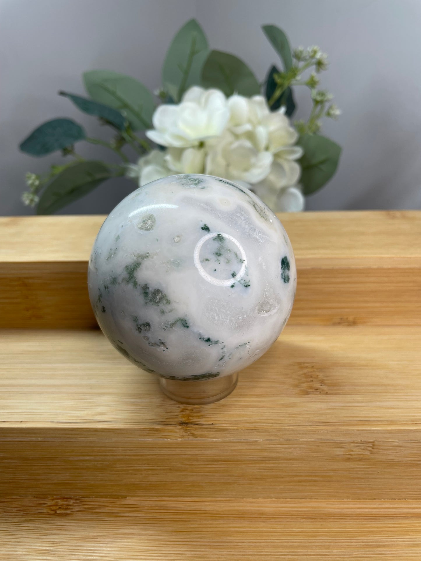 Moss Agate Sphere