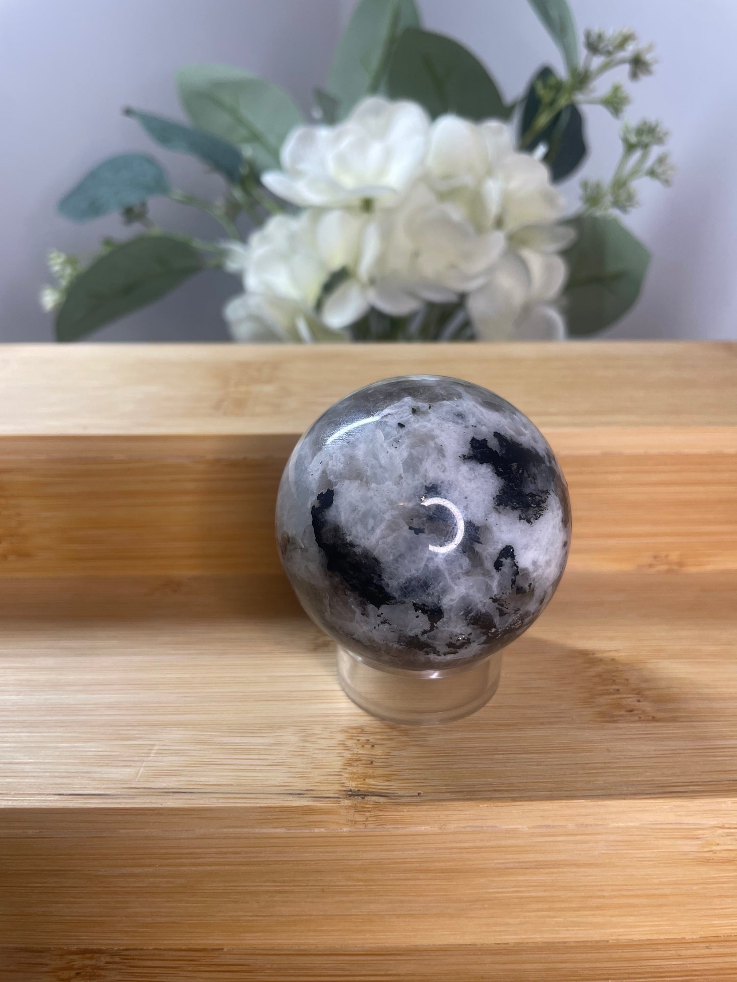 Rainbow Moonstone Sphere