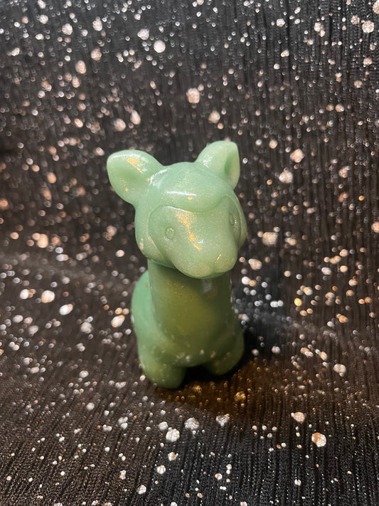 Green Aventurine Llama