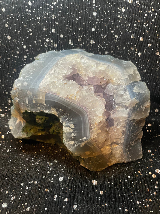 Amethyst and Agate Geode