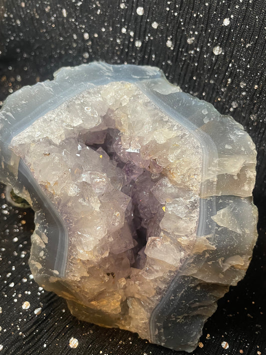 Amethyst and Agate Geode