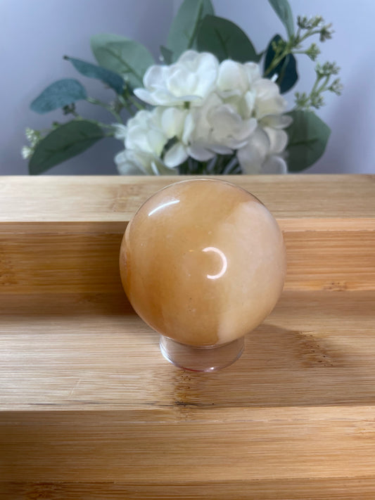 Yellow Calcite Sphere